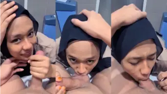 Nur Sarina Hijabers Binal Penurut Video by PlayBokep