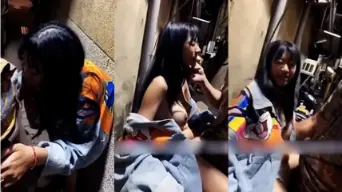 Ngewe Daun Masih Muda Toge Polos di Gang Video by KingBokep